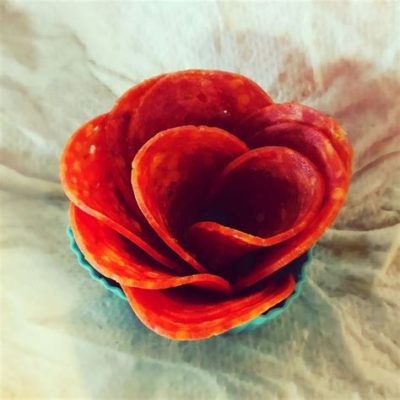 how to make pepperoni flowers: exploring the art of culinary creativity