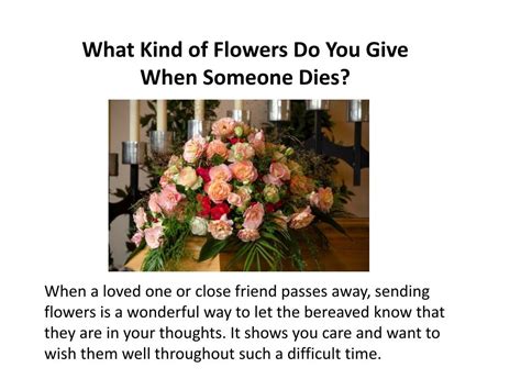 What Flowers Do You Give When Someone Dies? And What Else to Consider